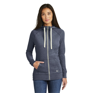 New Era Women's Sueded Cotton Blend Full-Zip Hoodie.