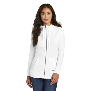 New Era Women's Sueded Cotton Blend Full-Zip Hoodie.