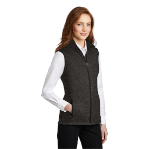 Port Authority® Ladies Sweater Fleece Vest