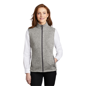 Port Authority® Ladies Sweater Fleece Vest