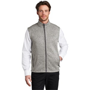 Port Authority® Sweater Fleece Vest