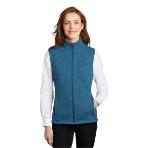 Port Authority® Ladies Sweater Fleece Vest